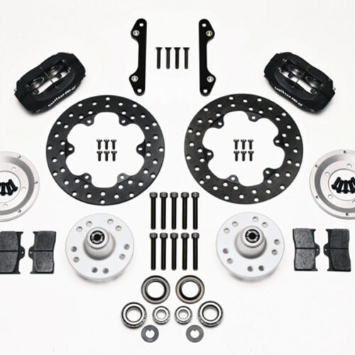 MD Drag Front Brake Kit GM Drilled Rotors - Image 1